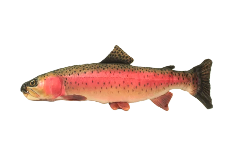 Poduszka ryba łosoś 53cm – realistyczna poduszka wędkarska